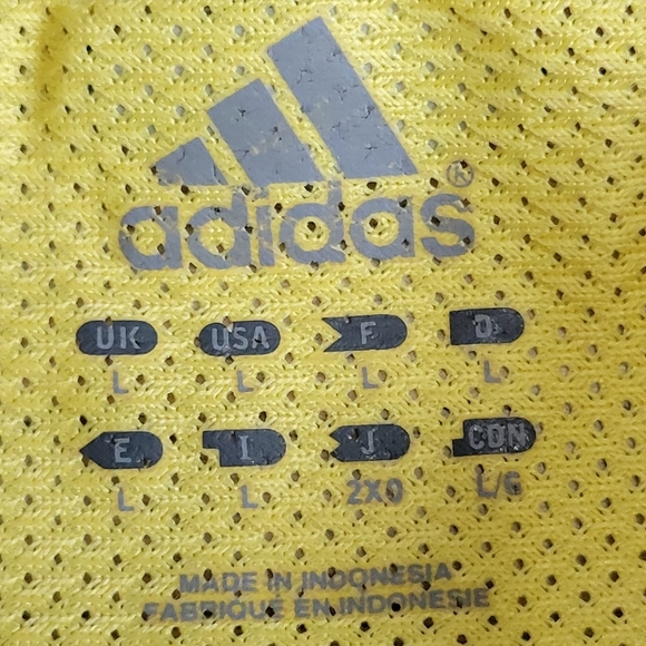 Adidas woekout shirt Men's Size Large green - Picture 2 of 9